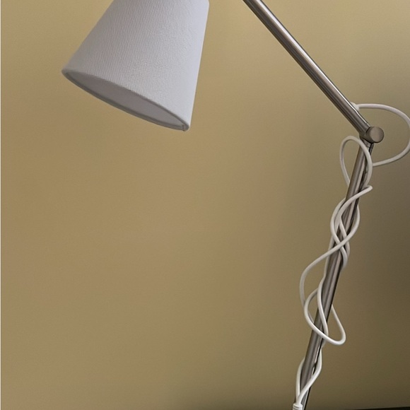 IKEA NYFORS Silver Desk Lamp - Picture 3 of 6